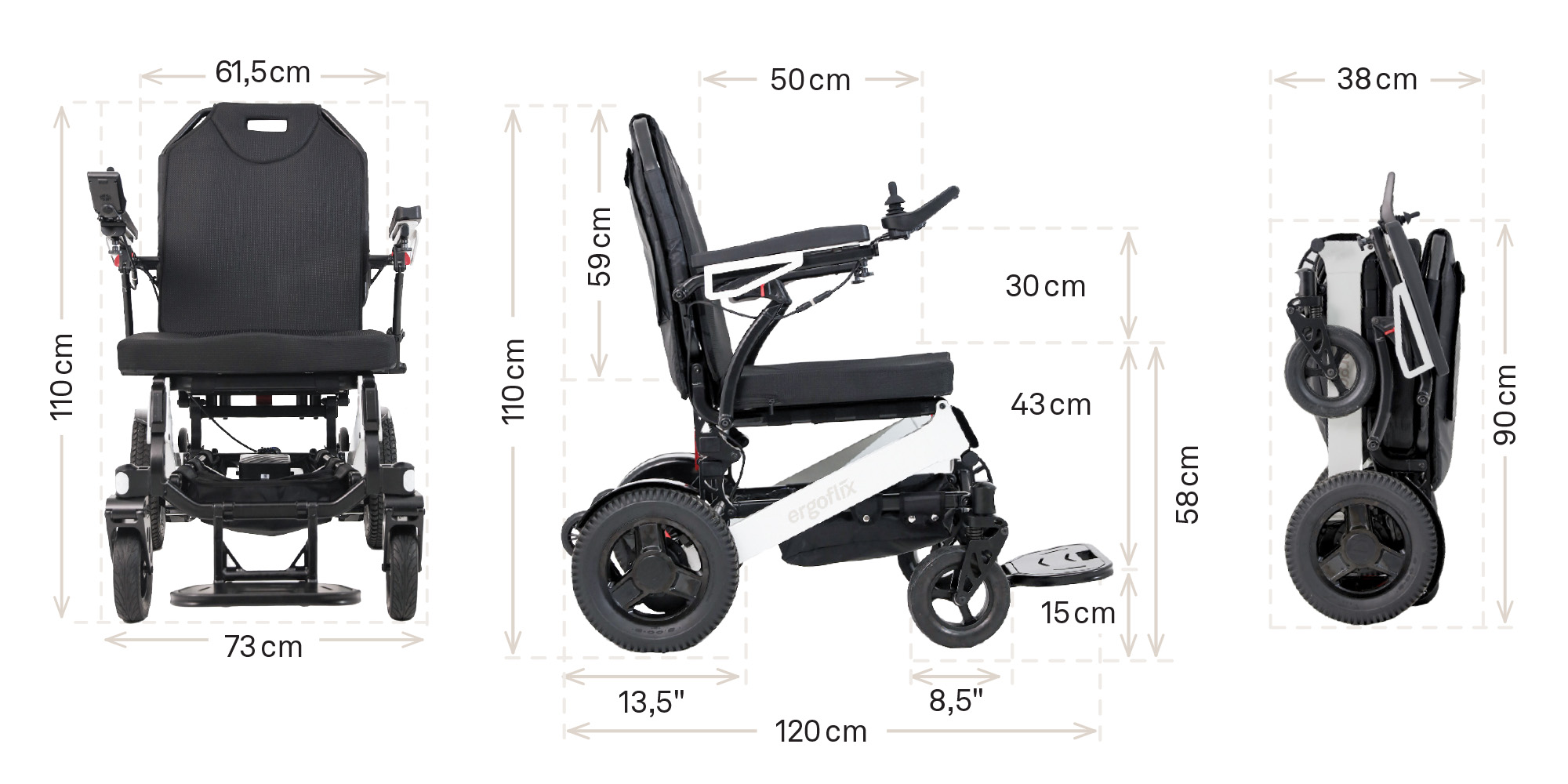 Largeur de fauteuil roulant : ce qu'il faut savoir