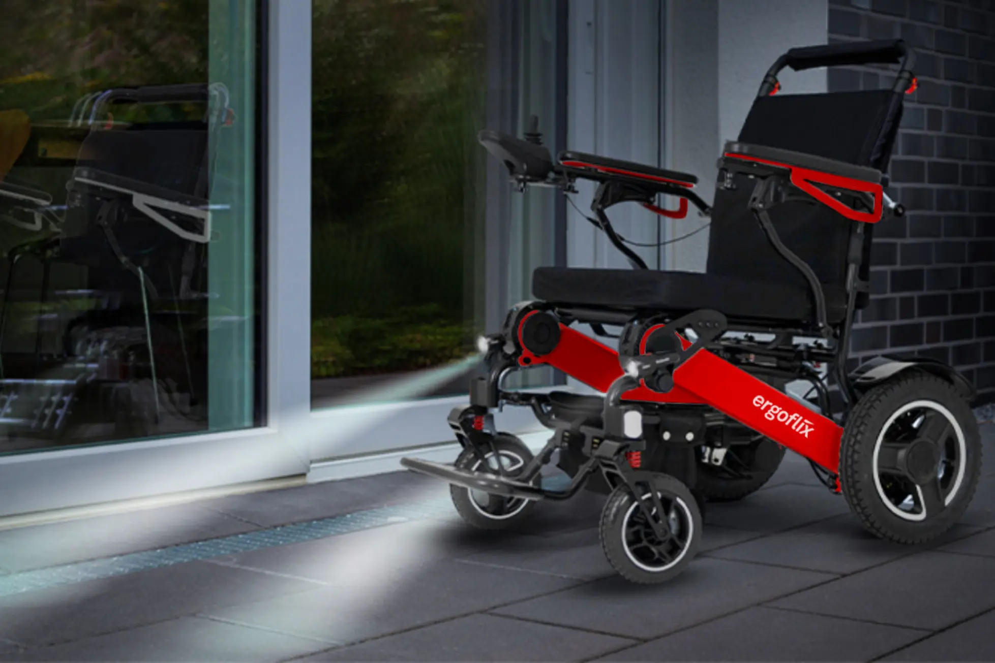 ergoflix Pièces essentielles du fauteuil roulant électrique