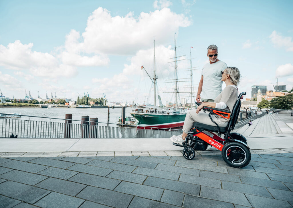 Fauteuil roulant électrique Premium ergoflix LX