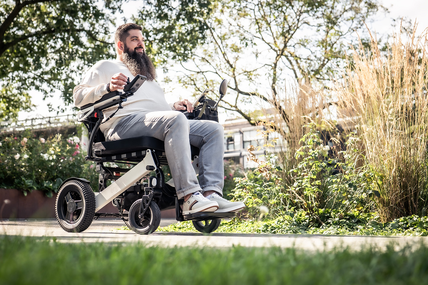 fauteuil roulant électrique personne obèse